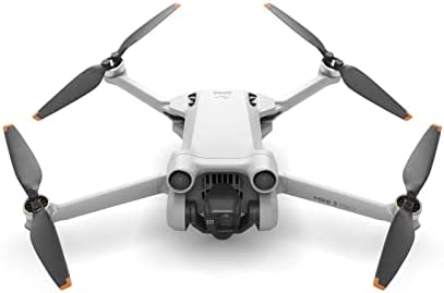 DJI Mini 3 Pro (sin control remoto) – Dron con cámara ligero y plegable, vídeo 4K/60 fps, fotos de 48 MP, 34 min de autonomía, detección de obstáculos, El control remoto se vende por separado