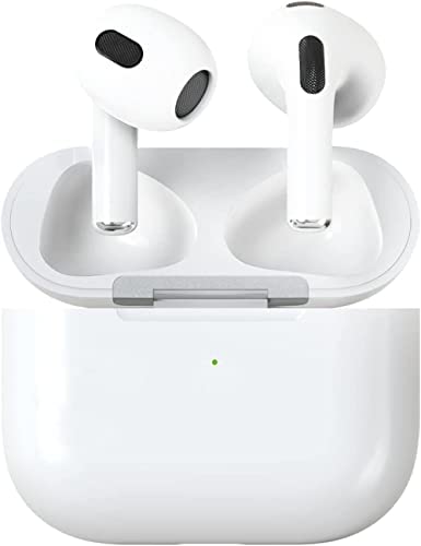 Auriculares Inalámbricos,Auriculares Bluetooth 5.3 en el oido HiFi Estéreo,Cascos Inalambricos Bluetooth con Control Táctil,Micrófono Incorporado,IPX7 Impermeables,para iPhone/Samsung/Huawei-Blanco