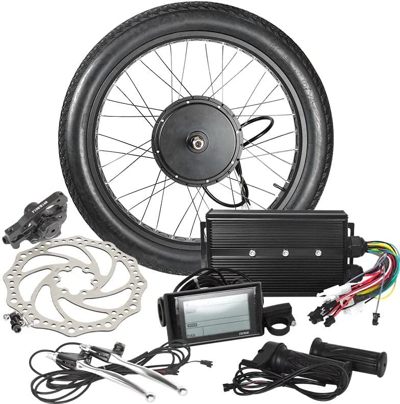 theebikemotor 3000W Hub Motor Bicicleta eléctrica Kit de conversión + LCD or TFT Display