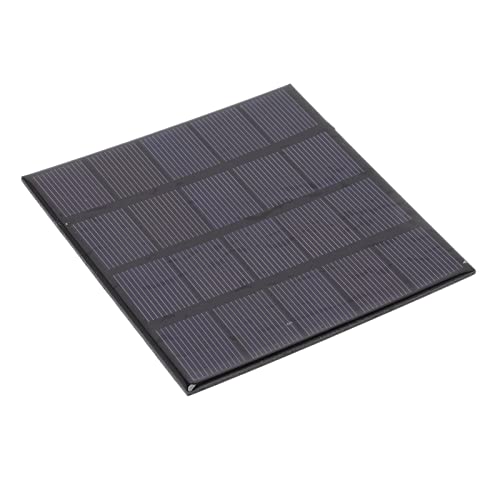 Panel de Carga Fotovoltaica, Mini Panel Solar Multifuncional de Alta Eficiencia Silicio Policristalino 1.2W 5V Fácil de Operar para el de Generación de Energía