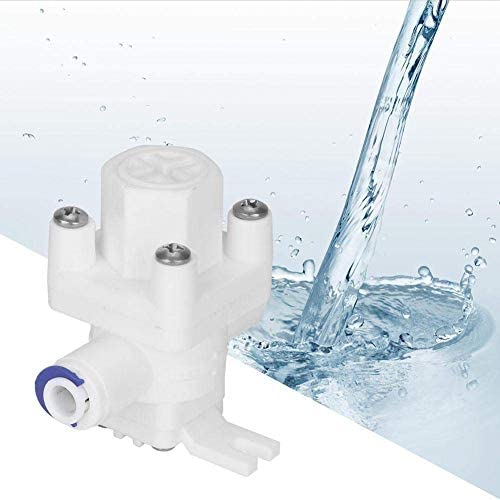 Regulador de presión de agua Válvula reductora de montaje rápido de 1/4 "para purificador de agua de ósmosis inversa