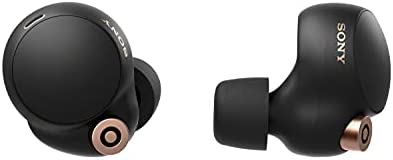 Sony WF-1000XM4 Auriculares inalámbricos con cancelación de ruido (hasta 24 horas de duración de la batería, conexión Bluetooth estable, optimizados para Alexa y Google Assistant, manos libres) Negro