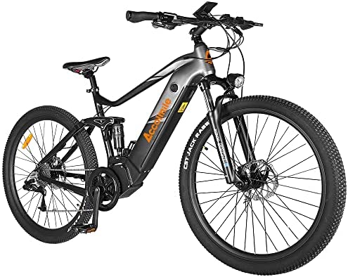 Accolmile Cola Bear 27,5"/29" Bicicleta Eléctrica, Batería Integrada Litio 48V 13Ah 624Wh, Suspensión Completa Unisex para Adultos, Bicicleta de Montaña de 8 Velocidades