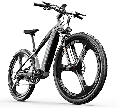 cysum Bicicleta eléctrica de 29 Pulgadas, M520 Mountain Ebike 48V 14Ah Batería de Litio, Shimano 7 velocidades