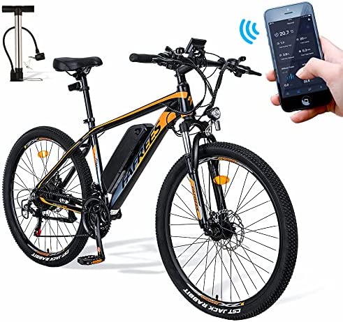 Fafrees 26-Hailong-One Bicicleta de Montaña Eléctrica de 26"*2.1 Pulgadas, Bicicleta eléctrica Adulto con Batería de 36V/10 Ah, Shimano 21 Velocidad con Pantalla LCD de 3,5 Pulgadas
