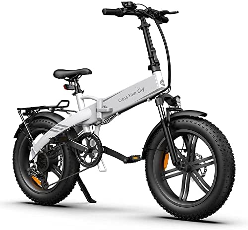 A Dece Oasis Ado A20F XE E - Bicicleta eléctrica, Pedelec E-Bike 20 Pulgadas, Rueda Grasa de 250 W, Motor de 36 V/10,4 Ah, 25 km/h, con Marco Trasero montado