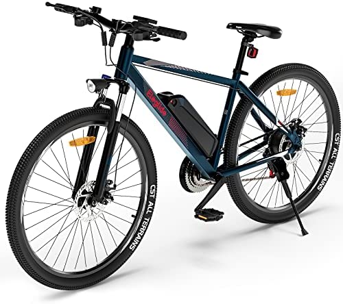 Eleglide Bicicleta Eléctrica, M1, Bicicleta de montaña con Horquilla de Bloqueo, 27.5" Bici Eléctricas para Adultos, Shimano 21,Batería 36V 7.5Ah