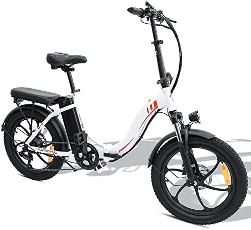 Azkoeesy Bicicleta eléctrica F20 plegable oficial con batería de 36 V y 15 Ah para desplazamientos, bicicleta plegable de 20 pulgadas, para hombre y mujer, bicicleta eléctrica de 250 W