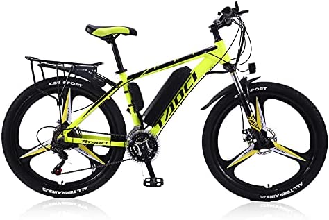 26" Bicicletas Eléctricas Para Adultos, Bicicleta De Montaña De Los Hombres De Aleación De Magnesio Ebikes Bicicletas Todo Terreno 36V 13Ah Batería De Ión De Litio Reemplazable Bicicleta E