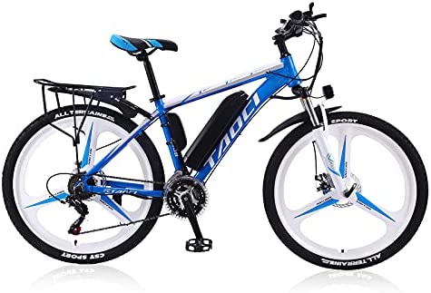 TAOCI 26" Bicicleta eléctrica Urbana,36V 13AH 21 velocidades Gear Mountain Ebike Ciclismo Viaje Entrenamiento, Bicicleta Electrica para Trabajo Cercanías Adulto Unisex