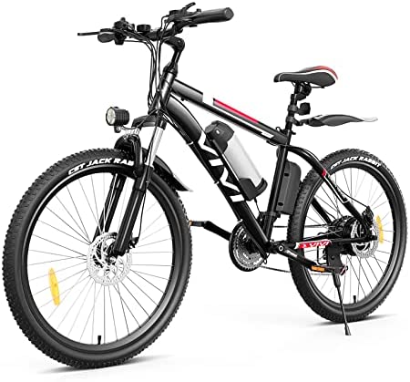 Vivi Bicicleta Eléctrica, 26" Bicicleta Eléctrica Bicicleta de Montaña Eléctrica para Adultos, 250W E-Bike Bici Electrica con 36V 8Ah Batería de Litio de, Engranajes De 21 Velocidades