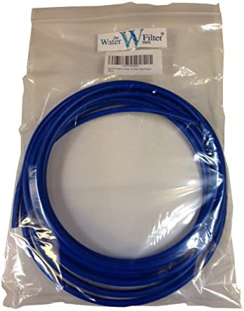 5 metres of 1/4 Tubing LLDPE Blue for RO Water Filter System & American Style Fridge Freezer by The Water Filter Men