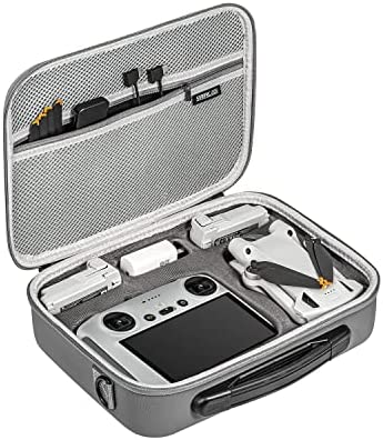 Supfoto Bolsa de Almacenamiento para dji Mini 3 Pro Drone Case Hard Shell Estuche de Transporte de Viaje Compatible con Mini 3 Pro Drone y Accesorios, Funda Mini 3 Pro RC Estuche de Viaje