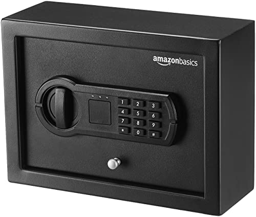 Amazon Basics - Caja de seguridad para cajón de escritorio