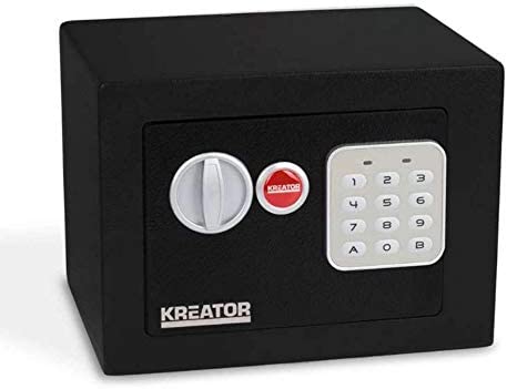 KREATOR KRT692007 - Caja fuerte electrónica mini 170x230x170mm