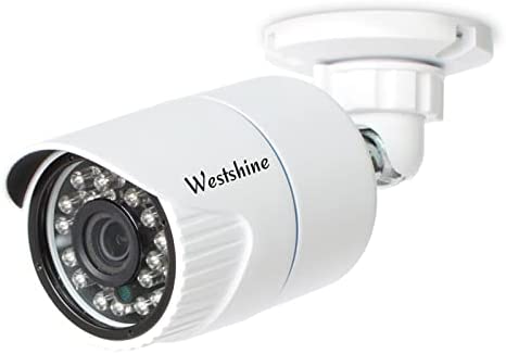 Westshine 1080P HD CCTV Cámara de vigilancia Seguridad 4 en 1 AHD/TVI/CVI/CVBS, 1/3" CMOS 3.6mm Gran Angular Lente 36 Leds Infrarrojos 83ft visión Nocturna