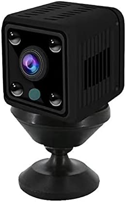 AAXYZX MI-NI cámara espía, cámara Oculta de 1080p Pequeña cámara de niñera inalámbrica portátil con visión Nocturna y detección de Movimiento, batería incorporada de 500mAh,Detector Anti espía