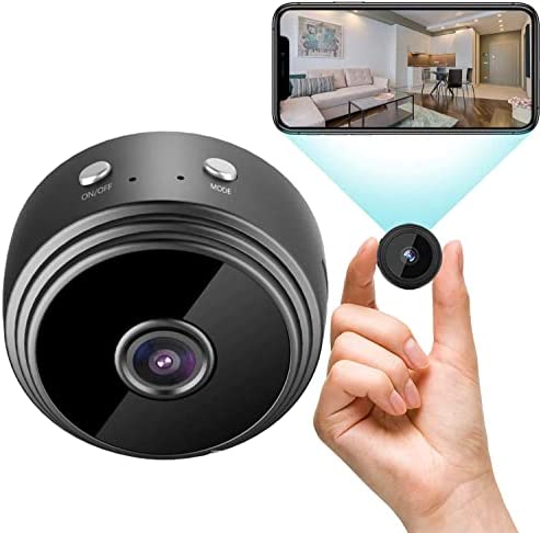 Cámara espía WiFi 1080P con visión nocturna y detección de movimiento. -  SECURCCTV