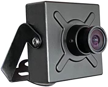 WiTi Cámara IP PoE Pequeño Cubo Tamaño 41* 41mm Metal Solid,Full HD 1080p 2M Lente Gran Angular CCTV Cámara Trabajo con NVR,Mini Cámaras Inteligentes para Sistemas de Vigilancia de Seguridad