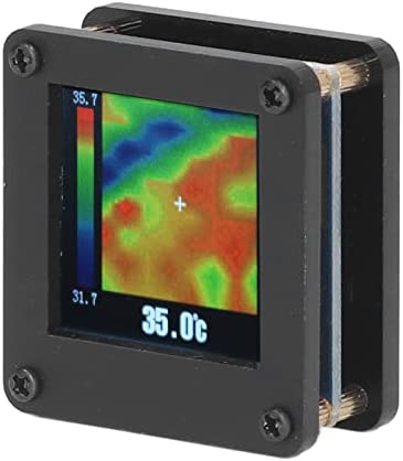 Cámara termográfica infrarroja, Cámara termográfica, Cámara térmica, AMG8833 MLX90640 Cámara termográfica infrarroja IR Sensor de medición de temperatura de matriz portátil