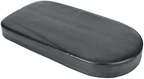Cojín de Asiento Trasero de Bicicleta, PU Negro Sillín Trasero de Bicicleta Cojín Ancho y Suave Asientos de Ciclismo para Niños para Vehículos Eléctricos Bicicleta de Seguridad para Exteriores