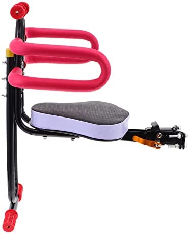 INOOMP 1 Juego De Cojín De Bicicleta para Niños Montaje De Coche para Desmontar Bicicletas Delanteras para Silla Sillín De Seguridad Eléctrico para Niños Ajustable
