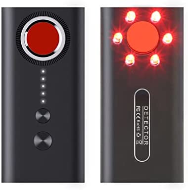 Detector de Cámara, Mini Dispositivo de Búsqueda de Cámara Espía con Carga USB con Gran Frecuencia de Recepción, para Hotel, Baño, Oficina(T1)