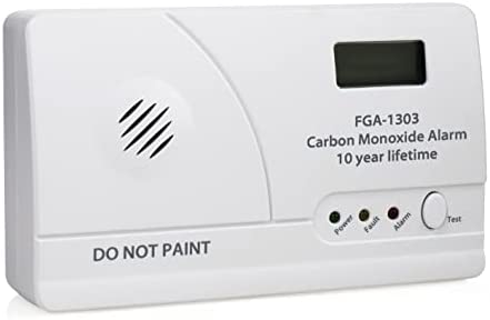 Smartwares FGA-13031 Detector de monóxido de Carbono – Vida útil de 10 años – Indicador de batería