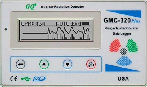 GQ GMC-320 + V5-UK Digital Geiger Contador WiFi Inalámbrico Datos Inalámbrico Dosímetro Detector de radiación