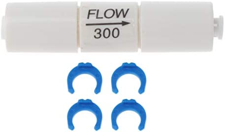 Rtengtunn Filtro de Agua Restrictor de Flujo de ósmosis inversa Insertar Tubo capilar para Sistema RO - 300cc