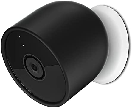 HOLACA Funda de silicona compatible con Google Nest Cam Battery Sistema de cámara de seguridad para el hogar, impermeable, protector suave, ligero y duradero, silicona para Google Nest Cam