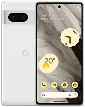 Google Pixel 7: smartphone 5G Android liberado con objetivo gran angular y batería de 24 horas de duración, 128GB, de color nieve
