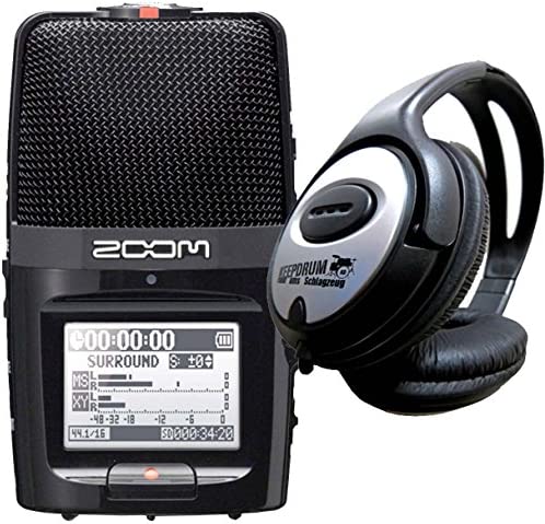 Zoom H2n LP307 - Grabadora con auriculares