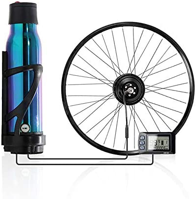 WLDOCA Nuevo Kit de conversión de Bicicleta eléctrica con batería, 26", 27.5", 700C, 36V 350W Kit de conversión de Motor de Bicicleta de Rueda Trasera, instalación de Caldera