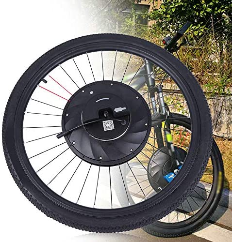 Kit de conversión para rueda delantera de bicicleta eléctrica, motor de 36 V 240 W, rueda delantera, motor de bicicleta eléctrica, kit de conversión