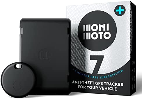 MoniMoto 7 Plus 3 Edition. Localizador GPS para Motos y Coches | Fácil Instalación | Sin Cables | Gran Autonomía. Sistema Antirrobo | Alarma con Aviso al Móvil. Mini GPS Tracker Internacional