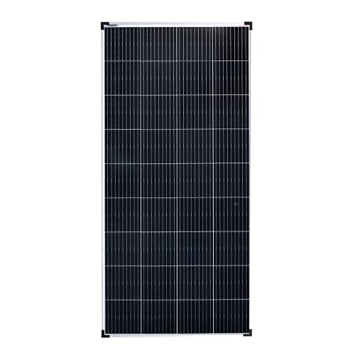 enjoy solar Mono 200 W, 12 V, tecnología PERC, 9BB, panel solar monocristalino, módulo fotovoltaico, ideal para caravanas, casas de jardín, barco