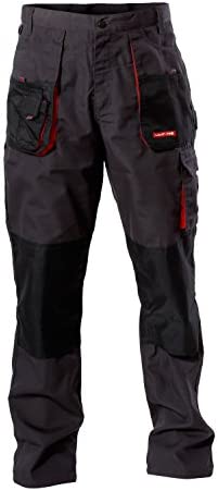 LAHTI PRO Bundhose Trabajo Hombre, Cargo, pantalón de Seguridad, Negro PN-EN ISO 13688, Talla, Schwarz, Größe 52