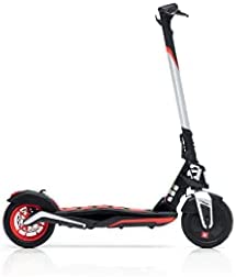 Aprilia eSR1, Patinete Eléctrico, 15.5 Kg, Motor Brushless 350W, Autonomía 25 Km, Ruedas Tubeless 10”, Color Rojo/Negro, Talla única