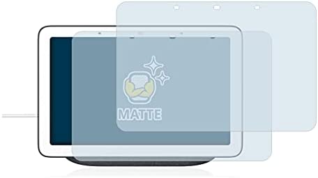 BROTECT Protector Pantalla Anti-Reflejos Compatible con Google Nest Hub (2 Unidades) Película Mate Anti-Huellas