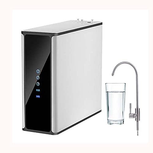 COUYY Purificador de agua para el hogar, purificador de agua potable, 400 g, ósmosis inversa, purificador de agua de flujo grande, filtro de agua para grifo de cocina