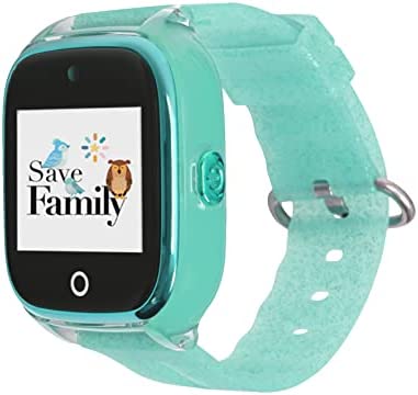 SaveFamily Superior. Reloj Inteligente niño con Cámara. Llamadas, Botón SOS, Anti-Bullying, Chat Privado, Modo Colegio, Mensajes y Waterproof. Reloj GPS niños. Smartwatch niño