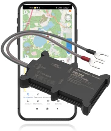 Simmotrade Rastreador GPS FMT100, localización, detector de choques, antirrobo, modo de seguimiento, localización de vehículos y mucho más.