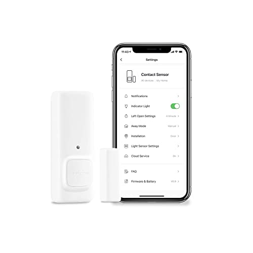 SwitchBot Sistema inalámbrico de seguridad para el hogar, detector de interruptores de puertas y ventanas con alarma, añade SwitchBot Hub Mini para hacerlo compatible con Alexa