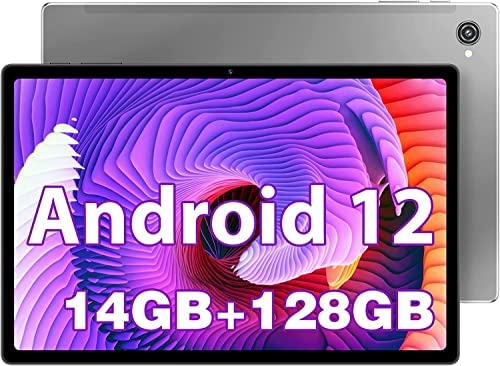 Blackview Tablet 10 Pulgadas, Tab15 Tablet 14GB RAM + 128GB ROM(1TB Ampliable), 8280mAh Batería, Octa Core, 1920 x 1200 FHD+ Tablet Android 12, 8MP+13MP Cámara/Widevine L1/GMS Certificado/Type C