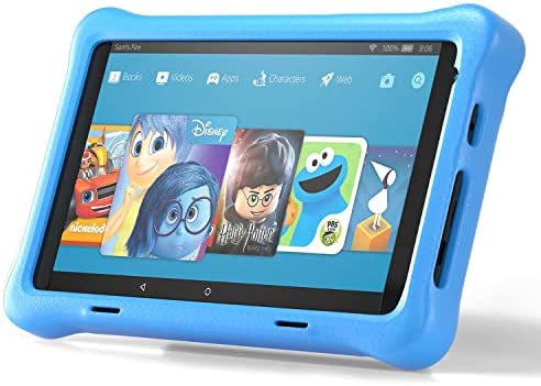 Tablet para niños de 8 in con Sistema Android 10, Control Parental, batería de 4000 mAh, Dos cámaras, Wi-Fi, Carcasa Resistente y enfocada en la educación Infantil de niños de Entre 3 a 7 años