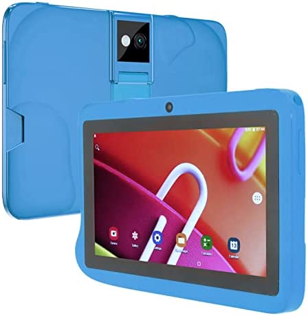 PUSOKEI Tableta para Niños de 7 Pulgadas, Octa Core, 4GB RAM, 128GB ROM, Pantalla Táctil HD IPS, Protección de Ojos, Cámara Dual 5G, Tableta para Juegos WiFi, Batería de 6000mAh