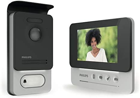 Philips 531004 Videoportero Compact, Negro, 4,3"