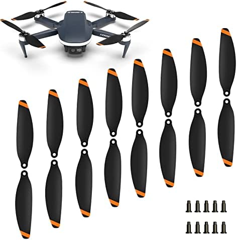 X-IMVNLEI Hélice Mejor para Drone X-IDRONE3, 16 Alas de Dron de Hélice Universal, Liviano y Portátil