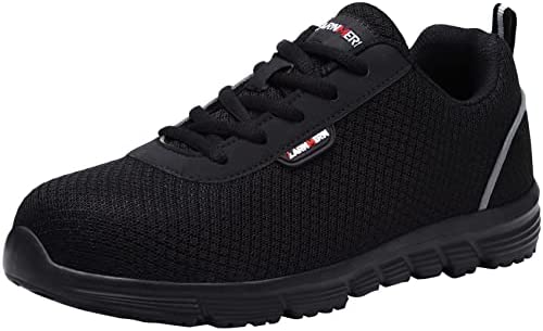 Zapatos de Seguridad Ultra Livianos L8038W S1 SRC con Punta de